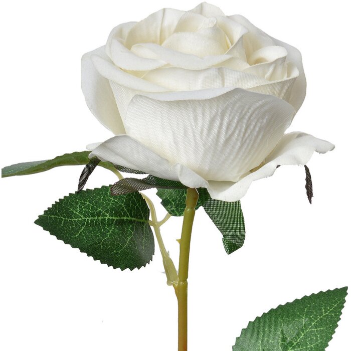 Clayre & Eef 6PL0359W Rosa flor artificial 8x8x50 cm