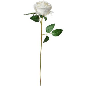Clayre & Eef 6PL0359W Rosa flor artificial 8x8x50 cm