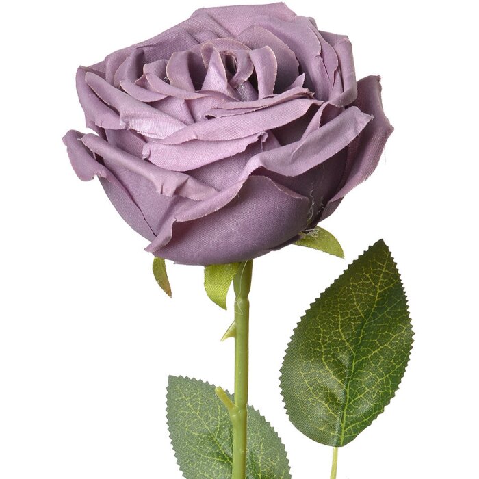 Clayre & Eef 6PL0369PA Ramo de rosa artificial violeta 9x9x61 cm