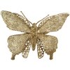 Clayre & Eef 65795 Decoración Mariposa color oro 17x2x12 cm