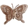 Clayre & Eef 65796 Decoración Mariposa color Cobre 12x2x9 cm