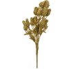 Clayre & Eef 65803 Decoración Rama con Flores Oro 10x8x35 cm