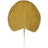 Clayre & Eef 65807 Hoja decorativa oro 25x1x36 cm