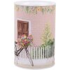 Clayre & Eef 6BL0155 Hucha Rosa Retro Ø 10x15 cm