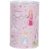 Clayre & Eef 6BL0159 Hucha Princesa rosa Ø10x15 cm