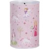 Clayre & Eef 6BL0159 Hucha Princesa rosa Ø10x15 cm