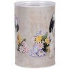 Clayre & Eef 6BL0161 Hucha Perro Flores Ø 10x15 cm