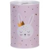 Clayre & Eef 6BL0164 Hucha Conejito Rosa Ø 10x15 cm