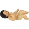 Clayre & Eef 6PR5282 Figura Decorativa Niño Estilo Barroco Beige 20x15x37 cm