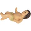 Clayre & Eef 6PR5286 Decoración Niño Poliresina Beige 11x8x20 cm Barroco