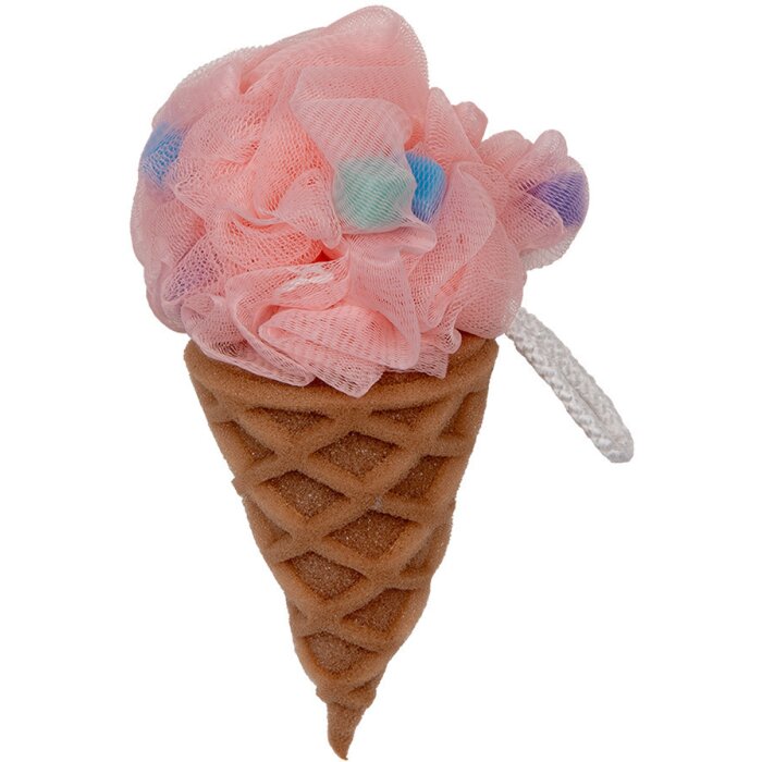 Clayre & Eef 65968P Helado esponjoso aspecto rosa Ø 10x20 cm