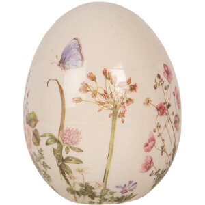 Clayre & Eef 6CE1918M Huevo Decorativo...