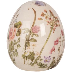 Clayre & Eef 6CE1918S Huevo Decorativo...