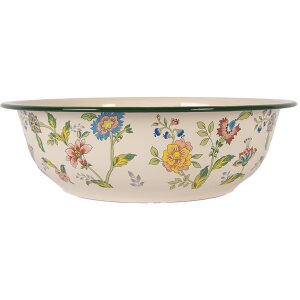 Clayre & Eef 6EM0004 Bol Decorativo Esmalte Beige...