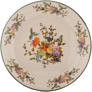 Clayre & Eef 6EM0006 Plato Decoración Esmalte...