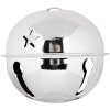 Clayre & Eef 6Y5727S Campana decorativa color plata Ø 5x4 cm Estilo campestre