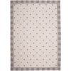 Clayre & Eef LVT42-1G Paño de cocina Beige Gris Motivo Corazón 50x70 cm
