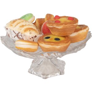 Clayre & Eef Croissant Decorativo Marrón 13x7x5 cm Plástico
