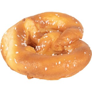 Clayre & Eef 65977 Pretzel decorativo plástico marrón 10x9x2 cm