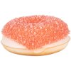 Clayre & Eef 65980P Decoración Donut Plástico Rojo Ø 6x2 cm