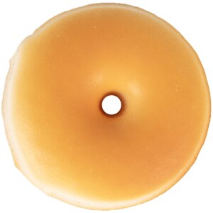 Clayre & Eef 65980Y Decoración Donut Amarillo Ø 6x2 cm