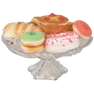 Clayre & Eef 65983 Galleta Decorativa Amarillo Marrón Ø 8x4 cm
