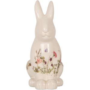Clayre & Eef 6CE1959L Conejo Decorativo Beige Rosa...