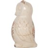 Clayre & Eef 6CE1961L Búho Decorativo Cerámica Beige Rosa 13x12x22 cm