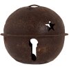 Clayre & Eef 6Y5728S Decoración Campana Marrón Ø 5x4 cm Estilo campestre