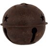 Clayre & Eef 6Y5728S Decoración Campana Marrón Ø 5x4 cm Estilo campestre