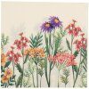 Clayre & Eef 73079 Servilletas de Papel Beige Rosa 33x33 cm 20 piezas estilo country