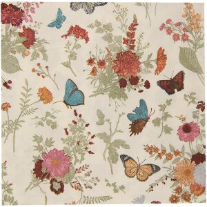Clayre & Eef 73081 Servilletas de Papel 33x33 cm...