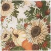 Clayre & Eef 73082 Servilletas de papel motivo otoño 33x33 cm 20 piezas