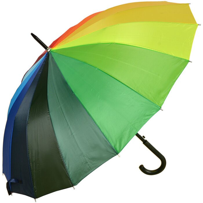Juleeze JZUM0089 Paraguas colores del arco iris Ø 100 cm Estable Repelente al agua