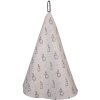 Clayre & Eef BNS48 Paño de cocina 80 cm Algodón Beige Gris Conejito