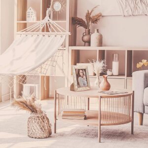 ZEP Marco de madera Martigny Vintage Marrón Azul 13x18 cm 15x20 cm Aspecto desgastado