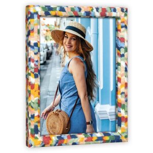 ZEP marco de fotos Brasilia madera estilo acuarela 10x15...