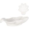 Clayre & Eef 6CEBO0177 Bol Cerámica Blanco 23x22x6 cm