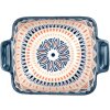 Clayre & Eef 6CEBO0185 Cuenco Cerámica Blanco Azul 11x8x4 cm 75 ml