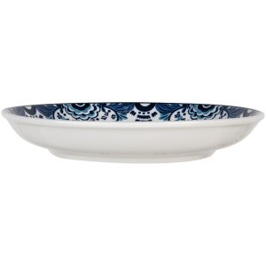 Clayre & Eef 6CEDP0166 Plato Ø 21 cm Blanco...