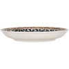 Clayre & Eef 6CEDP0168 Plato Ø 21 cm cerámica diseño boho blanco-negro