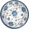 Clayre & Eef 6CEPS0003 Cuenco Cerámica Blanco Azul Ø 19x7 cm 750 ml