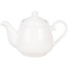 Clayre & Eef 6CETE0144 Tetera Cerámica Blanca 800 ml 22x13x15 cm