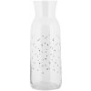 Clayre & Eef BHSGL0002 Jarra Cristal Diseño Corazón Ø 9x25 cm 1000 ml Transparente
