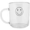 Clayre & Eef BHSGL0014 Vaso de Té Transparente 11x8x9 cm 200 ml Vaso