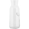 Clayre & Eef NWVGL0001 Jarra vidrio motivo ciervo 1000 ml Ø 9x25 cm