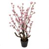 Clayre & Eef 6PL0372 Árbol decorativo rosa 18x18x70 cm Plástico