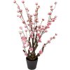 Clayre & Eef 6PL0372 Árbol decorativo rosa 18x18x70 cm Plástico