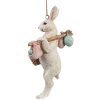 Clayre & Eef 6PR4405 Decoración Colgante Conejo Beige Rosa 7x4x13 cm