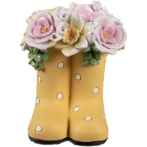 Clayre & Eef 6PR5182 Botas Decoración Amarillo...